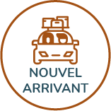 Je suis nouvelle arrivant