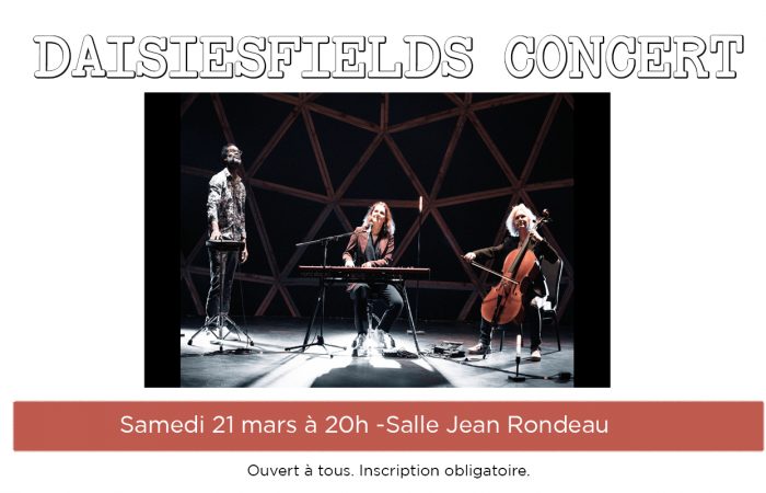 Daisiesfields en concert salle Jean Rondeau